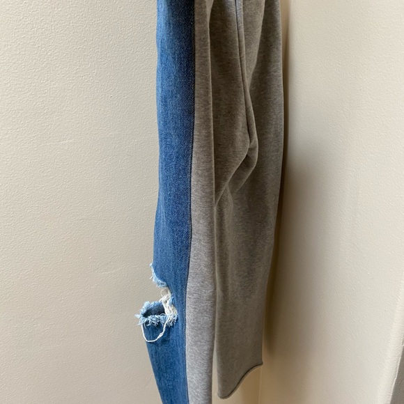 Sweatpants jeans /sweats straight leg fit - Picture 2 of 5